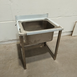 Rvs spoelbak - 80x70 cm 